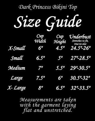 Dark Princess Bikini Set