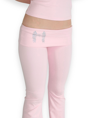Sweet Angel Foldover Flare Pants