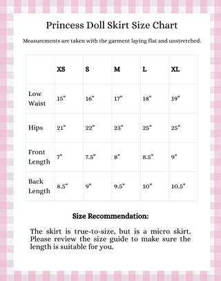 Princess Doll Charlotte + Micro Skirt Set