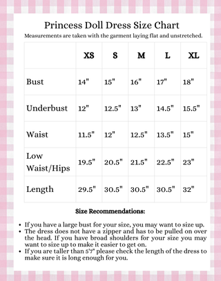 Princess Doll Milkmaid Dress