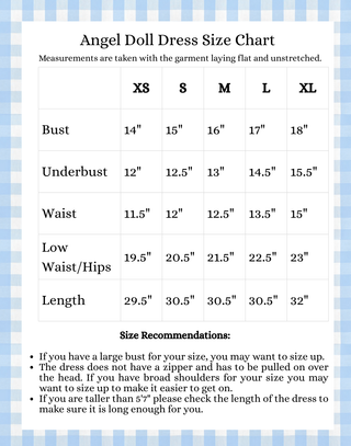 Angel Doll Milkmaid Dress