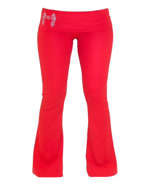 Naughty Angel Foldover Flare Pants
