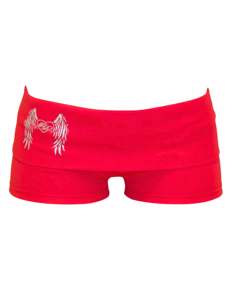 Naughty Angel Foldover Shorts