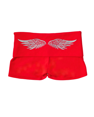 Naughty Angel Foldover Shorts