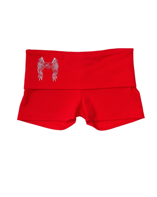 Naughty Angel Foldover Shorts