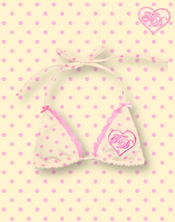 Pink Lemonade Micro Bikini Top Preorder
