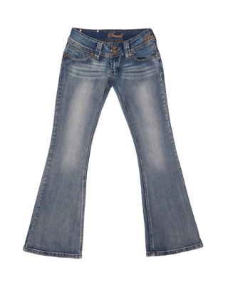 Signature Low-Rise Flare Jeans - Classic Blue