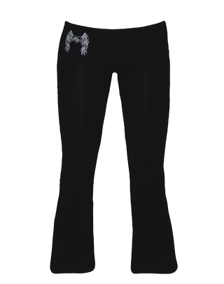 Dark Angel Foldover Flare Pants