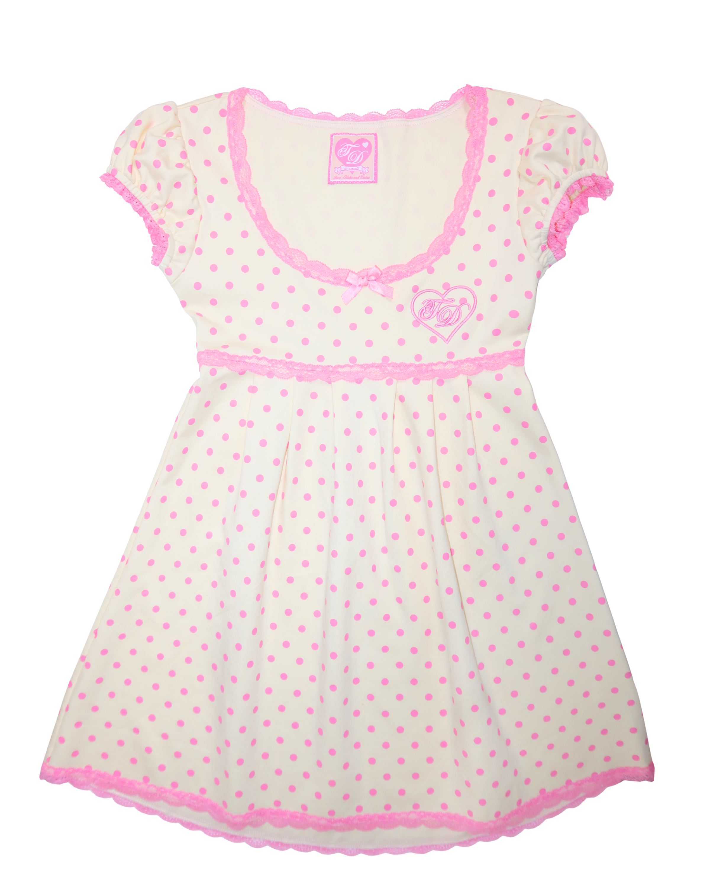pink and white babydoll dress Garden Tea Party Pink Checkered Babydoll Dress
