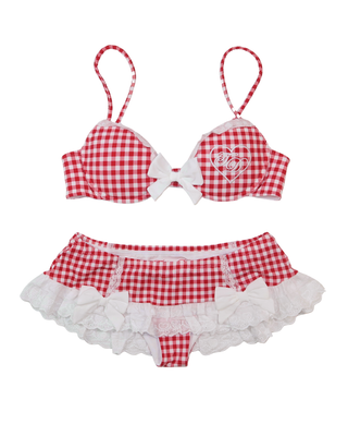 Cherry Dolly Skirtini Set