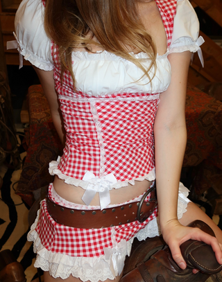 Cherry Doll Micro Skirt