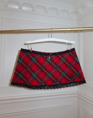 The Perfect Plaid Skirt