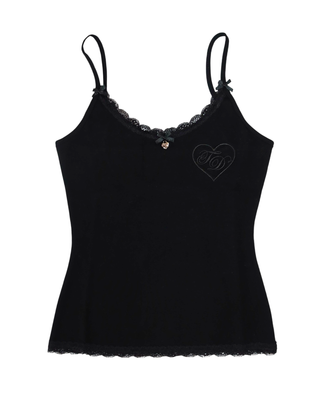 Classic Black Tank and Boyshorts Set