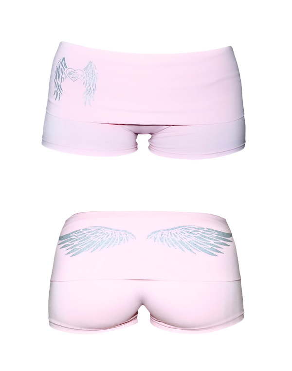 Sweet Angel Foldover Shorts