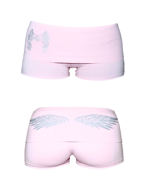 Sweet Angel Foldover Shorts